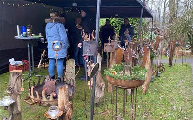 Weihnachtsmarkt an der „Sauhütte“ in Hipstedt Für den 14. Weihnachtsmarkt an der „Sauhütte“ können sich interessierte Aussteller noch anmelden.