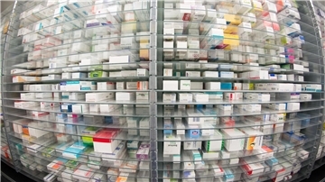 Pharmabranche wächst: Zollstreit mit Trump kurbelt Export an Für die Pharmaindustrie sind die USA wichtigster Exportmarkt (Archivbild)