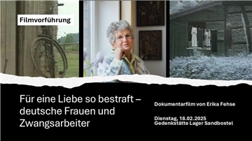 Für eine Liebe so bestraft - deutsche Frauen und Zwangsarbeiter.