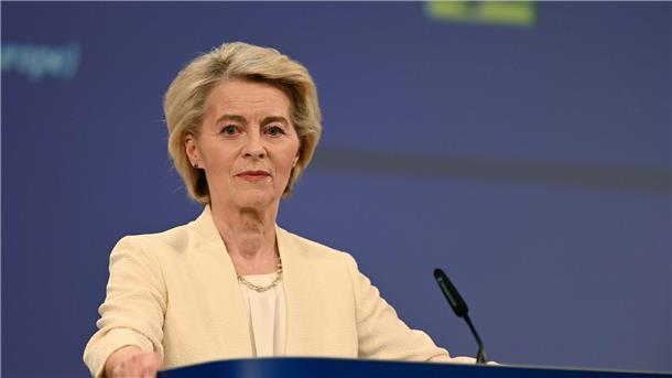 Flug mit von der Leyen gestört - keine Ermittlungen Für Kommissionschefin Ursula von der Leyen endete der Zwischenfall glimpflich. (Archivbild)