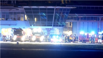 Für rund eine Stunde war der Flugbetrieb am Flughafen Stuttgart komplett unterbrochen. 