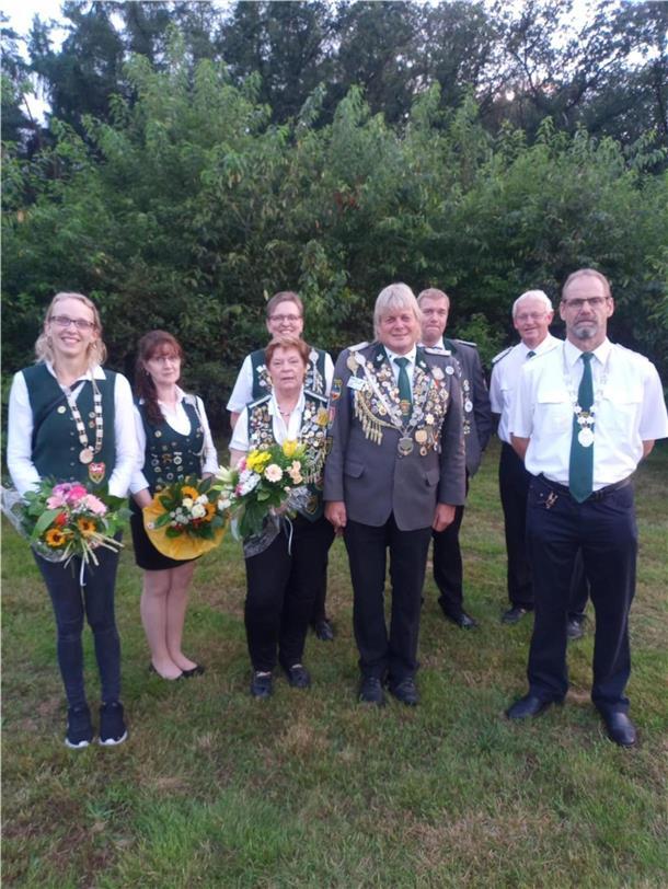 Der Hofstaat 2024 in Breddorf