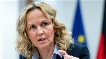 Für Umweltministerin Steffi Lemke steht das Thema der Wasserversorgung auf der Agenda.