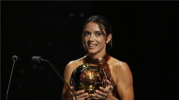 Fußballerin Aitana Bonmatí hat den Ballon d’Or bereits zum dritten Mal in Folge gewonnen.