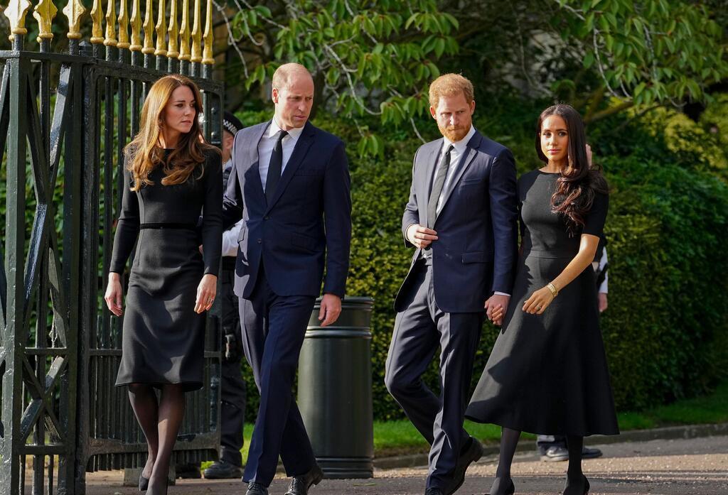 Galten einst als Traum-Quartett: Kate und William mit Harry und Meghan. (Archivbild)