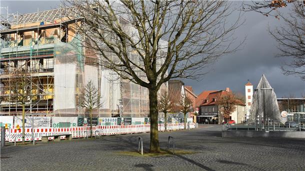 Das Foto zeigt das neue Wohn- und Geschäftshaus am Vitus-Platz in Zeven. 