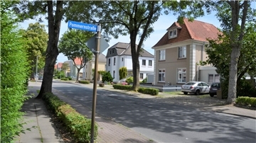 Hansingstraße in Nordenham