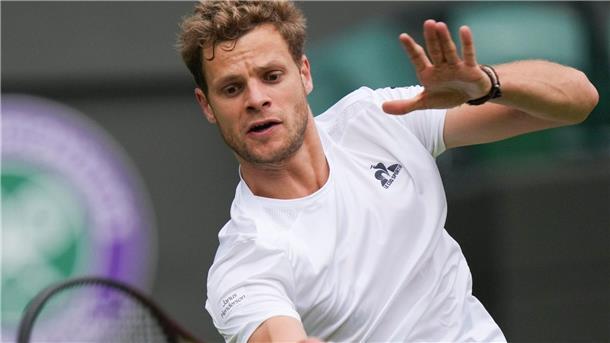 Wimbledon-Auftakt: Nur Struff und Altmaier siegen Gegen den Weltranglisten-1. schied Yannick Hanfmann aus.