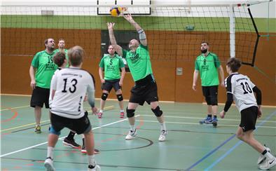 TSG Burhave gegen Oldenburger TB IV Volleyball-Bezirksliga