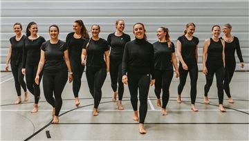 Teambild der Tanztruppe "Imperfection" vom TSG Bremerhaven.