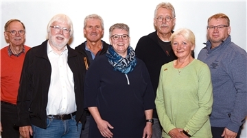 Gehören dem neuen Vorstand an (von links): Peter Schnepper, Reiner Gollenstede, Hans Schwedt, Daniela Michalowski, Hartmut Backhaus, Birgitt von Thülen und Olaf Michalowski.