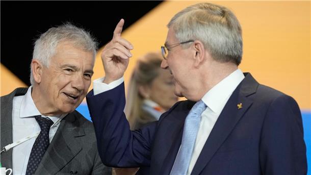 IOC vor der Wahl: Wer wird Thomas Bachs Nachfolger? Gehört zu den Favoriten: Juan Antonio Samaranch jr. (l).