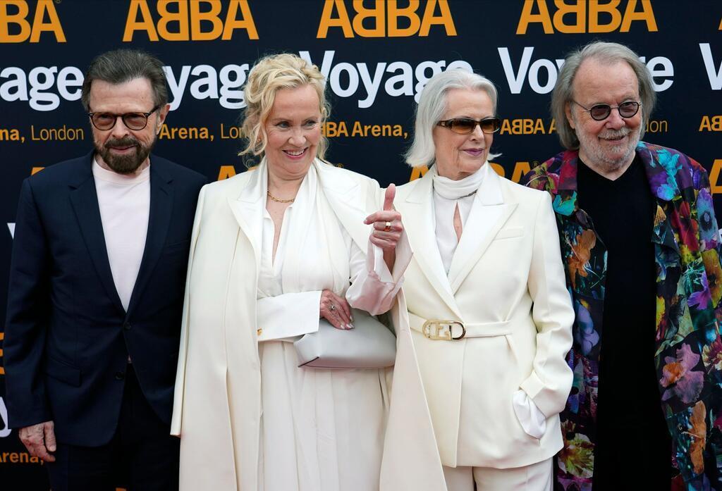 Gemeinsame Auftritte mit ihren einstigen Abba-Kollegen wie hier 2022 in London sind für Agnetha Fältskog selten geworden. (Archivbild)