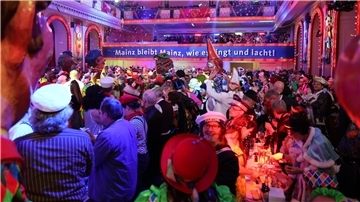Generalprobe der Fernsehfastnachtssitzung „Mainz bleibt Mainz“. Die traditionsreiche Sendung wird in diesem Jahr vom SWR produziert.