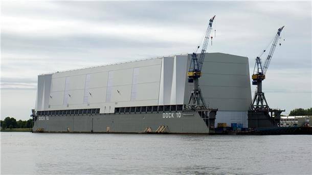 „Dock 10“ der Lürssen-Werft