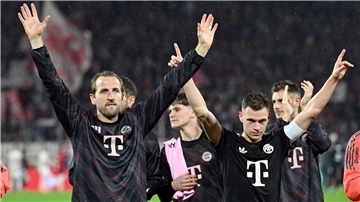 Gewohntes Bild: Derzeit jubeln nur die Bayern