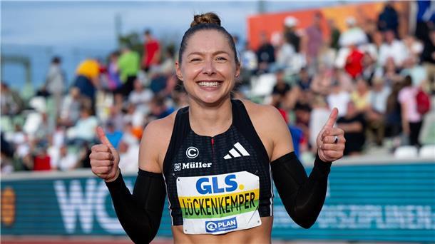 Gina Lückenkemper hat mit der Sprint-Staffel schon Bronze bei Olympia und einer WM geholt.
