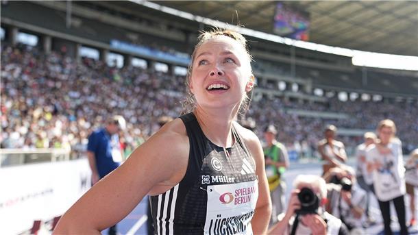Farken wieder mit Rekord - Istaf-Siege für Weber und Mihambo Gina Lückenkemper wurde Zweite über 100 Meter.