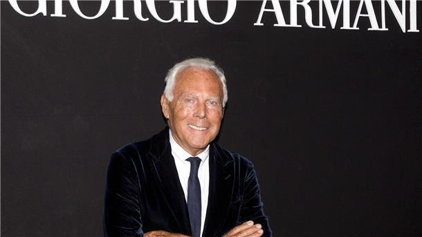 Tausende nehmen Abschied von Armani Giorgio Armani ist im Alter von 91 Jahren gestorben. (Archivbild)