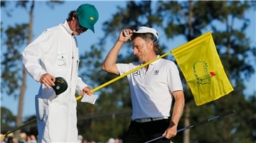 Golf-Ikone Bernhard Langer wird zum letzten Mal beim Masters in Augusta abschlagen. 