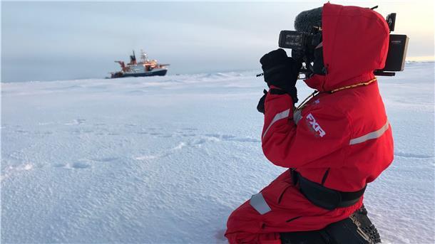 Grandiose Landschaft, einzigartige Expedition: Die Filmteams von Ufa Show & Factual haben die komplette „MOSAiC“-Expedition begleitet.