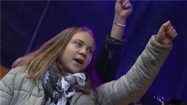 Greta Thunberg, Klimaaktivistin aus Schweden, stößt mit ihrer klaren Parteinahme für Palästina im Gaza-Krieg auf Unverständnis und Ablehnung in der Klima-Bewegung.