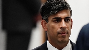 Großbritanniens Premierminister Rishi Sunak sieht sich mit einem Skandal um William Wragg konfrontiert.