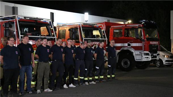 Große Freude in Celle über die aus Spanien zurückgekehrten Einsatzkräfte. 