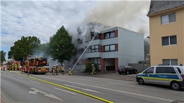 Großeinsatz in der Stresemannstraße