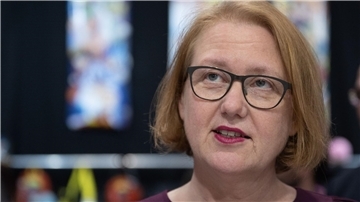 Grünen-Politikerin und Bundesministerin für Familie, Senioren, Frauen und Jugend: Lisa Paus.
