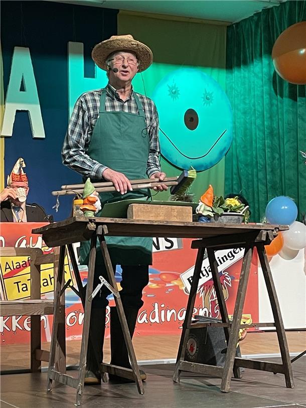 Gustav Harbers gab den Hobbygärtner.