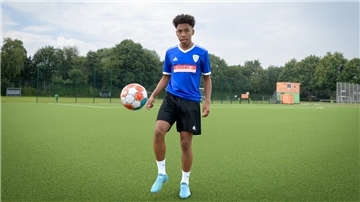 Gute Technik, gute Einstellung: JFV-Talent Paul Erevbenagie wechselt in den Nachwuchs des SV Werder.