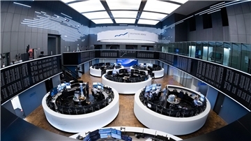 Handelssaal der Frankfurter Börse: In Europa gibt es unzählige Börsenplätze, der Kapitalmarkt ist zersplittert (Archivbild)