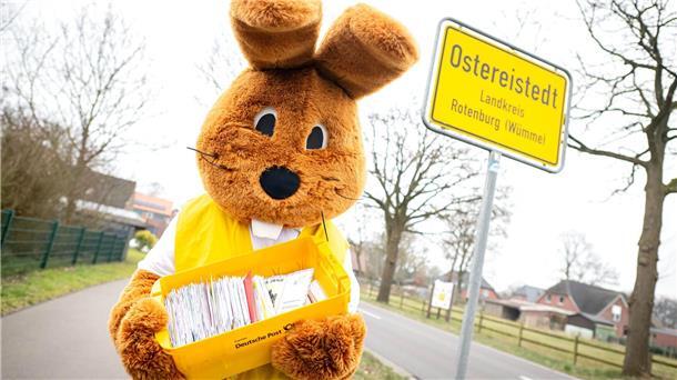 „Hanni Hase“ beantwortet Osterpost „Hanni Hase“ hat bereits viele Briefe erhalten.