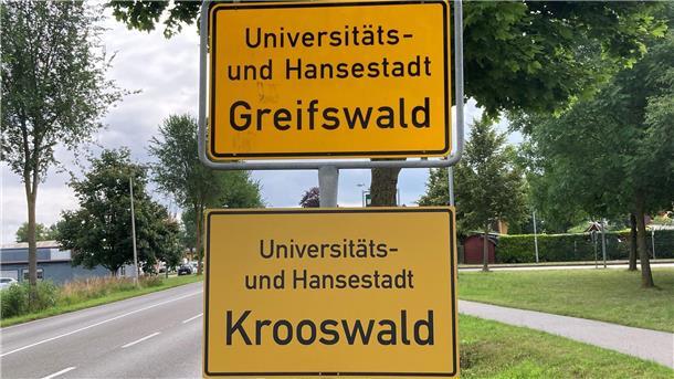 Hansestadt Kroos- und Greifswald.  