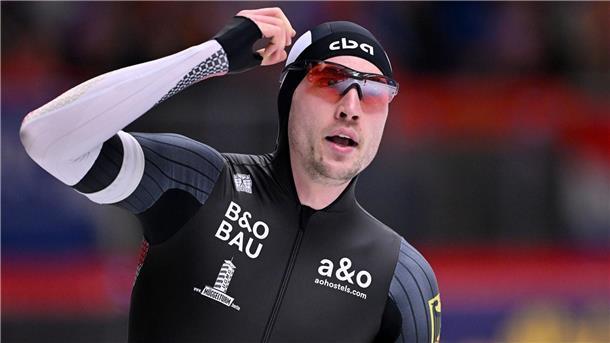Eissprinter Dombek gibt Comeback und startet bei EM Hat nach Verletzung ein erfolgreiches Comeback gefeiert: Hendrik Dombek.