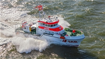 Ein Schiff der DGzRS. Hautnah bei der Rettung: Die Doku-Reihe „Die Seenotretter“ wird fortgesetzt. Neue Folgen zeigen spektakuläre Einsätze auf Nord- und Ostsee.