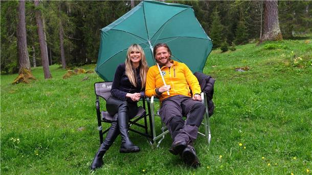 Heidi Klum ist in einer Folge von „Die Bergretter“ mit Sebastian Ströbel zu sehen.