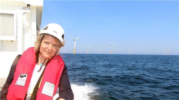 „Grüner Wasserstoff ist ein wichtiger Teil der Energiewende“ Heike Winkler wünscht sich einen stärkeren Ausbau der Windenergie.