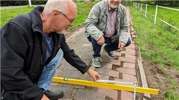Heino Pleyn (links) und Werner Junge
