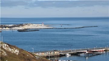 Küstenstreifen von Helgoland