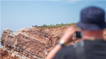 Helgoland will bei den Gästezahlen wieder zulegen.