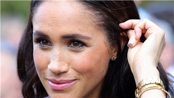 Herzogin Meghan nach dem Tod der Queen 2022 in London.