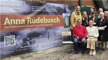 Historischer Mordfall „Anna Rüdebusch“: Im September finden auf einem Hof in Golzwarderwurp mehrere Theateraufführungen statt.