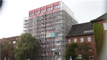 Hochhaus Stadthaus nach Sanierung 