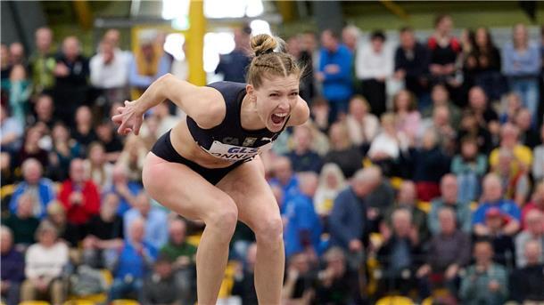Dreispringerin Maduka verteidigt Titel bei Hallen-DM Hochspringerin Imke Onnen musste sich bei der Hallen-DM in Dortmund geschlagen geben.