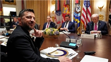 Hofft auf Tomahawks: Der ukrainische Präsident Wolodymyr Selenskyj.