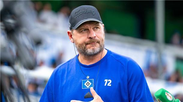 HSV-Coach Steffen Baumgart konnte mit dem Auftritt seines Teams im Pokal zufrieden sein.