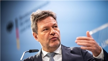 „Ich bin ganz optimistisch, dass wir auf gutem Weg sind, uns zu einigen“, sagt Bundeswirtschaftsminister Robert Habeck.