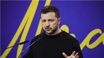 „Ich bin ohne zu zögern bereit, meine Popularität und selbst mein Amt zu verlieren, nur damit der Frieden kommt“, sagte Wolodymyr Selenskyj im Mai 2019.
